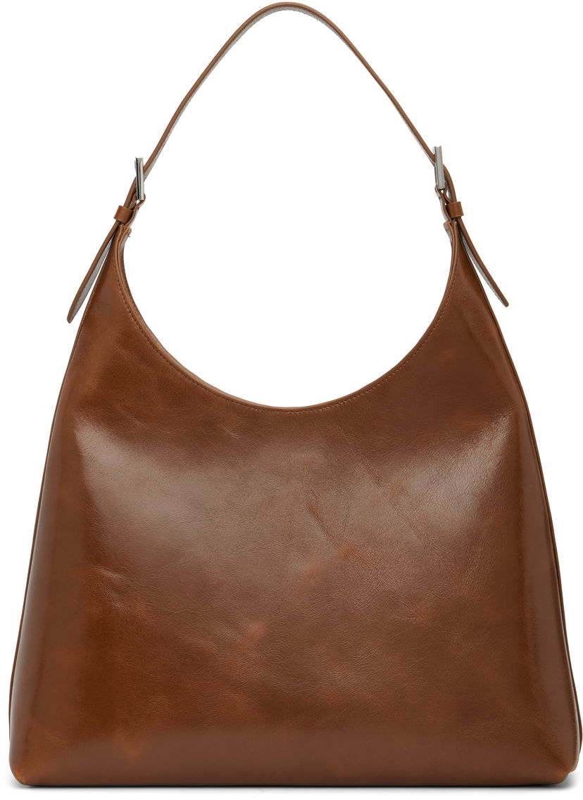 Сумка BY FAR BY FAR Camryn Shoulder Bag Коричневий | MWBSB058CL038BR024PL