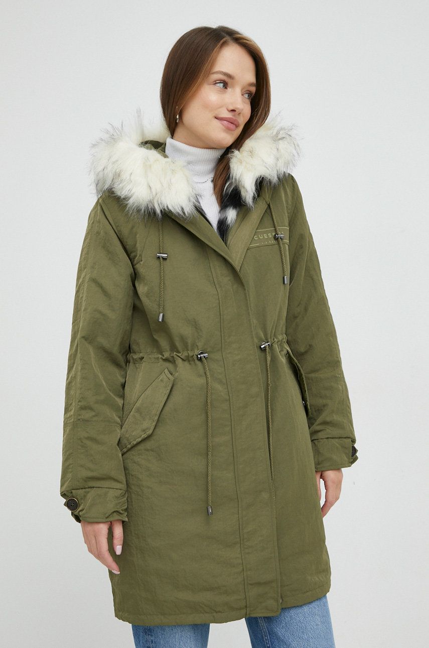 Парка GUESS Parka Зелений | W2BL32.WEWG0, 0