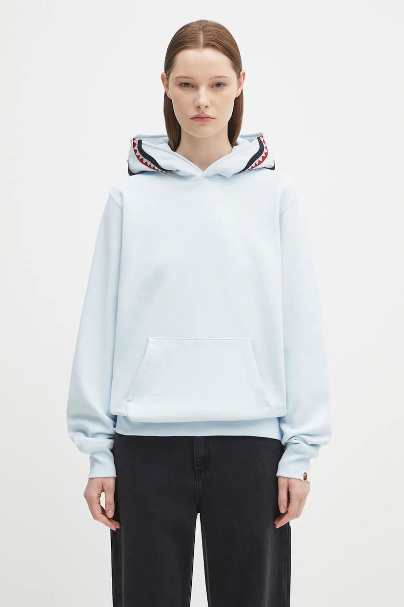 Світшоти BAPE A Bathing Ape Shark Hoodie Синій | 1L30214009