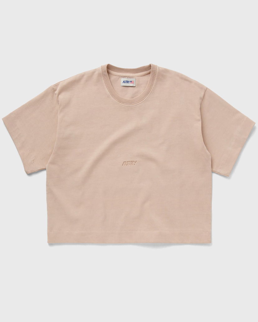 Кроп-топи Autry Women's Cropped T-Shirt бежевий | TSPW581R