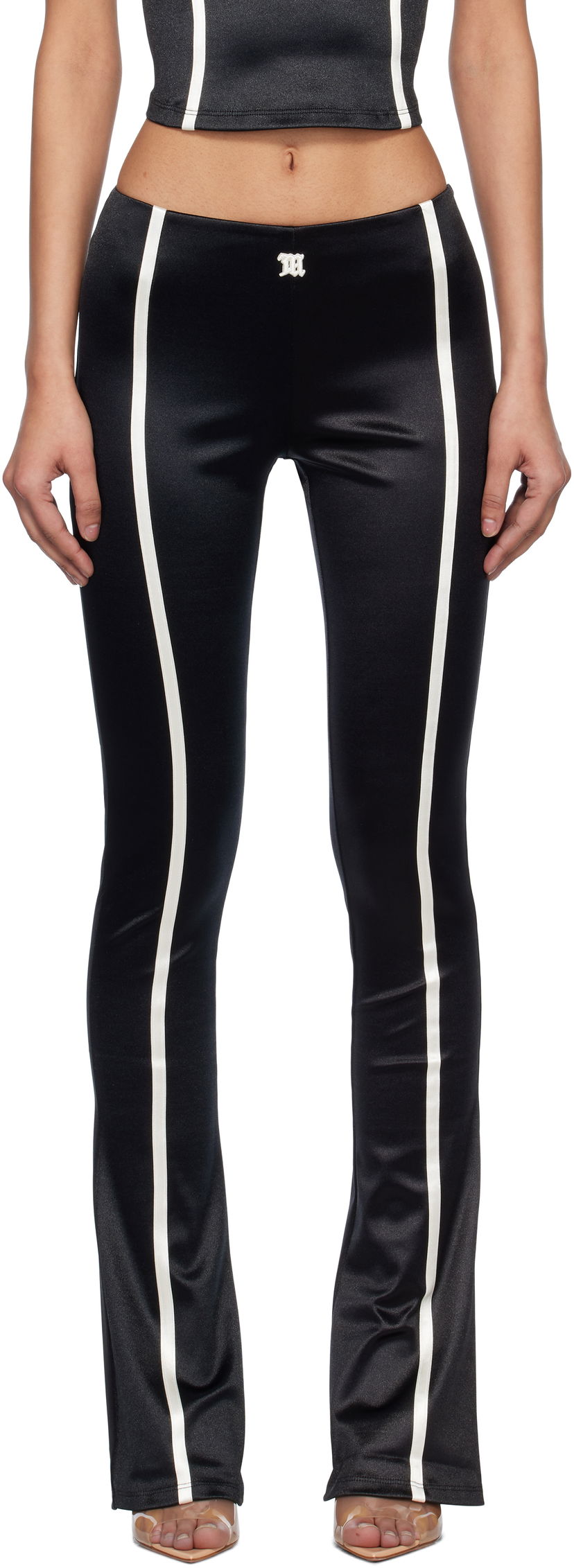 Легінси MISBHV MISBHV St Germain Flared Leggings чорний | 250W302