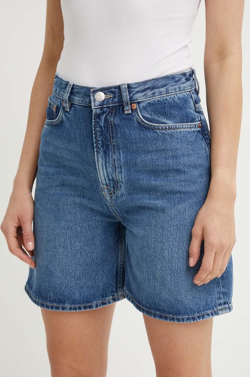 Шорти Samsoe Samsoe Samsoe Samsoe SASHELLY High Waist Shorts Синій | F24200011, 0