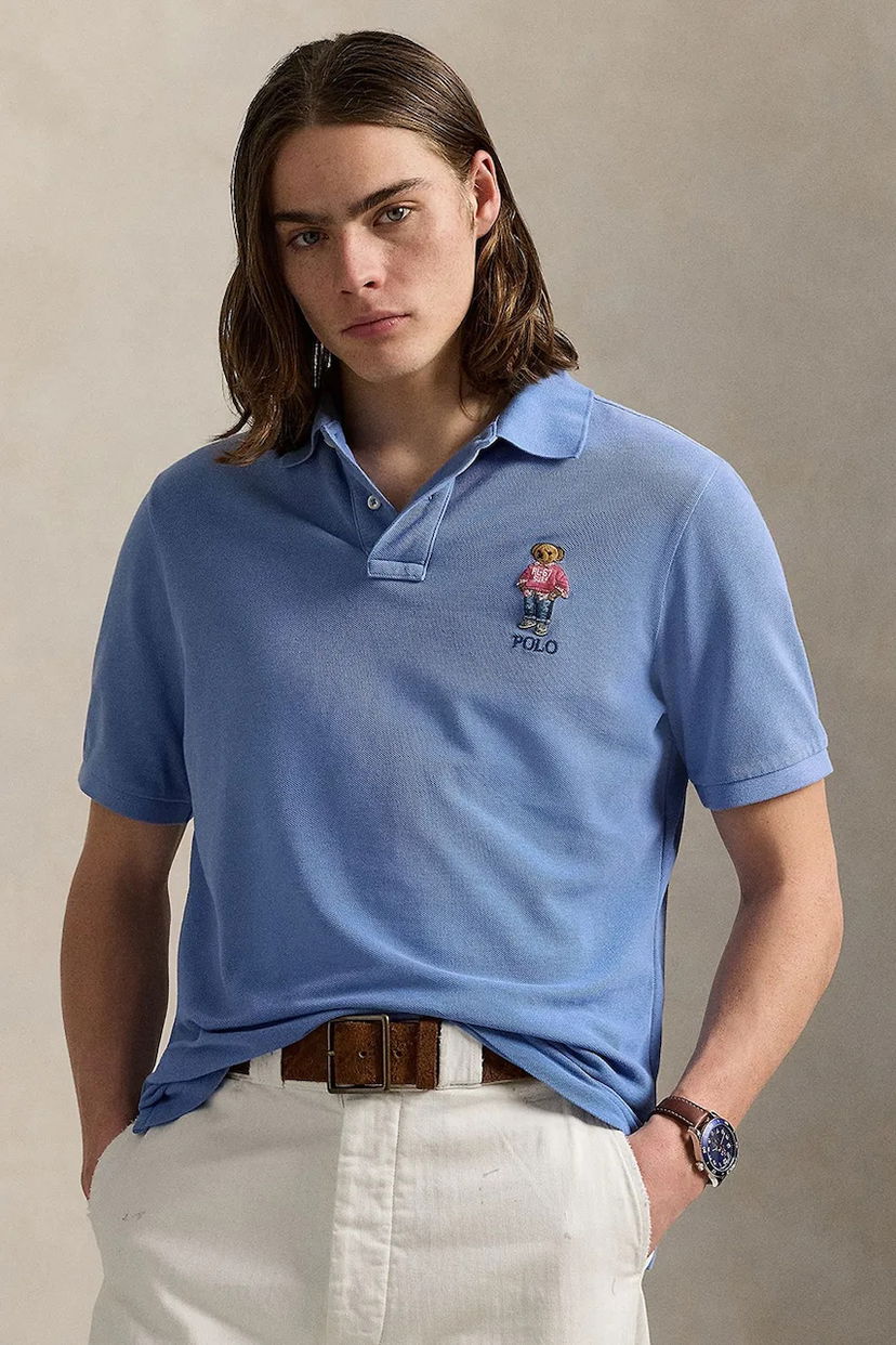 Сорочка поло Polo by Ralph Lauren Polo Ralph Lauren Polo Bear T-Shirt Синій | 710969629