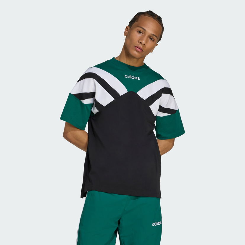 Футболка adidas Performance Archive Cutline T-Shirt чорний | JX3075