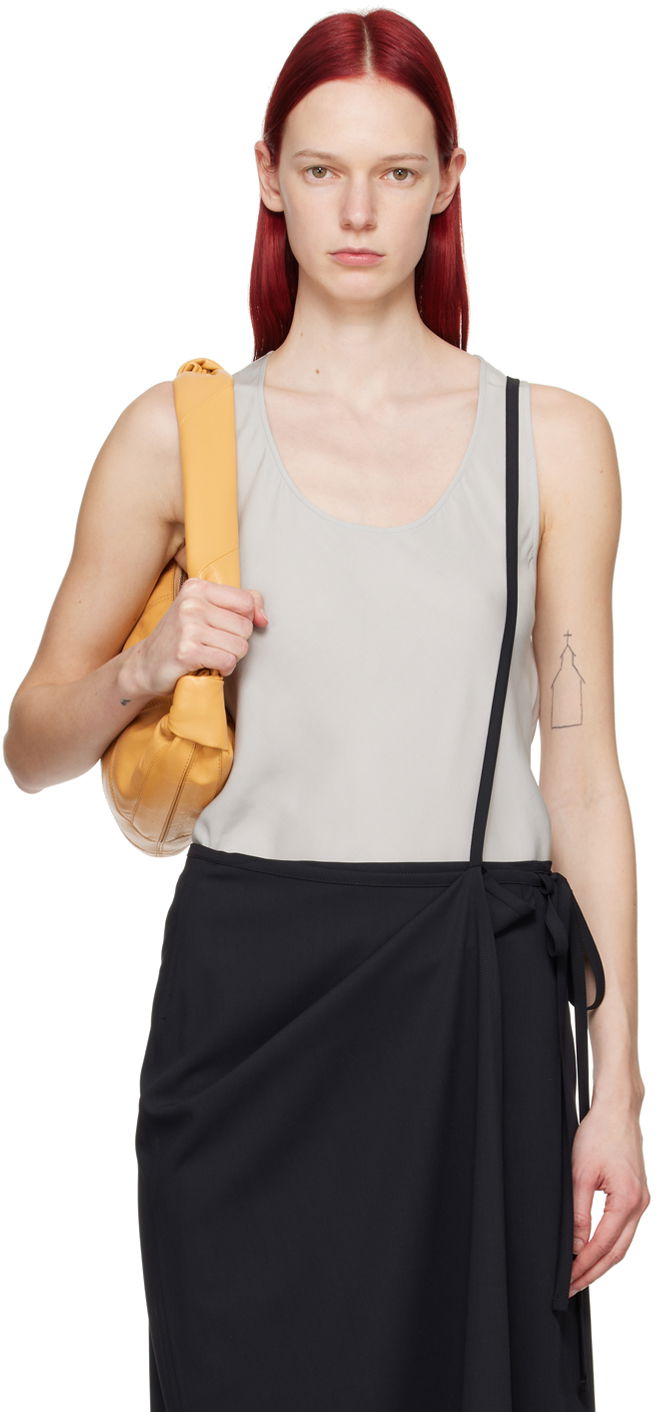 Безрукавка LEMAIRE Bias-Cut Tank Top Сірий | TO1189 LF1126