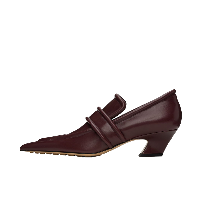 Кросівки та взуття Bottega Veneta Spada Heels "Burgundy" Бордовий | 753800 V1TR0