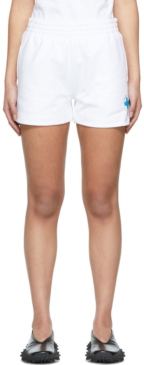 Шорти Helmut Lang Lifeguard Shorts білий | M02HW205
