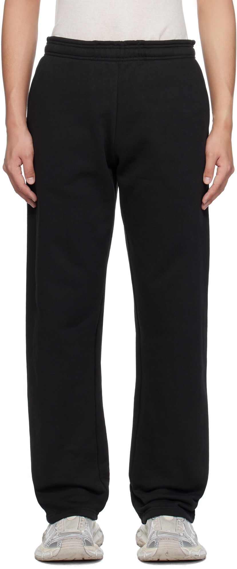 Спортивні штани Entire Studios Entire Studios Straight-Leg Sweatpants чорний | ES2204SO