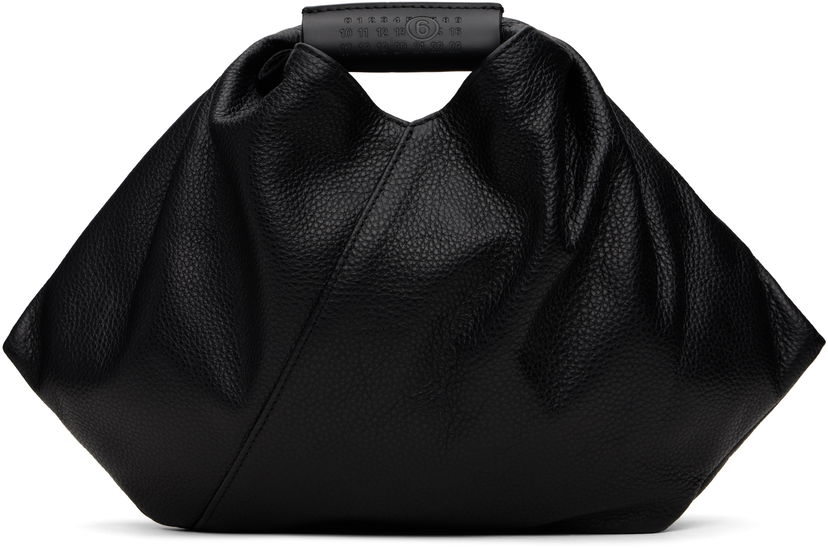 Сумочка Maison Margiela MM6 Maison Margiela Triangle Leather Tote чорний | SB5WD0029 P7255