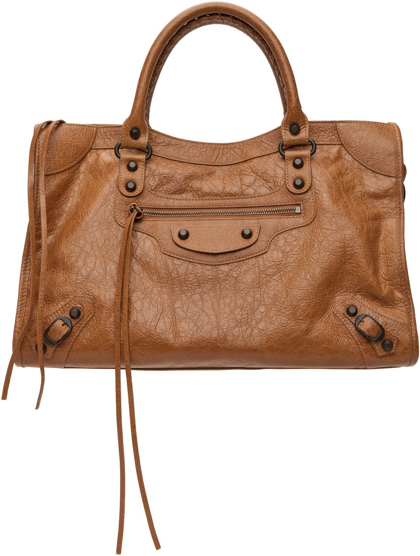 Сумочка Balenciaga Balenciaga 'Le City' Medium Bag Коричневий | 823058 2ABEK