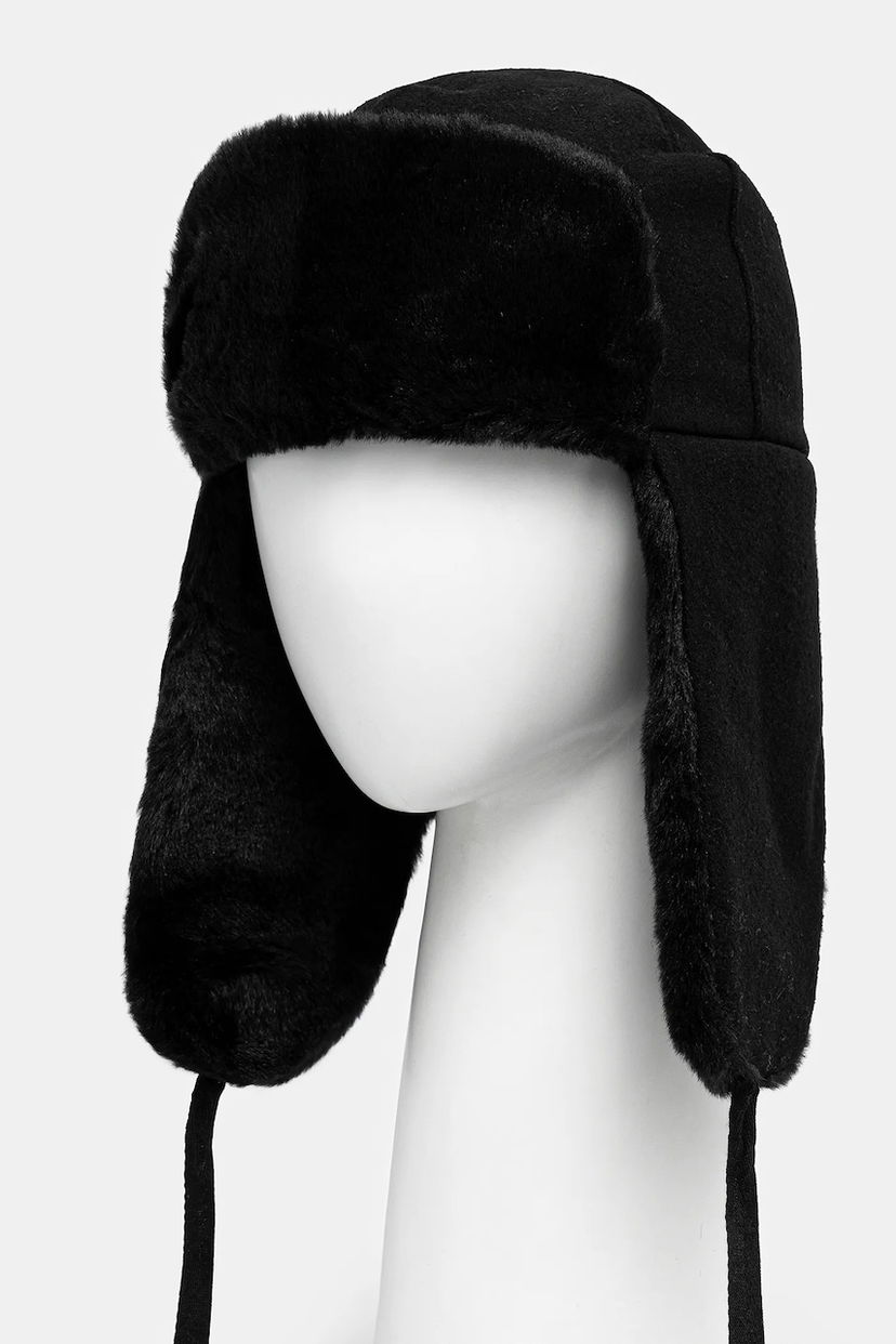 Капелюх Kangol Kangol Wool Ushanka Trapper Hat чорний | K0102FA.BLACK