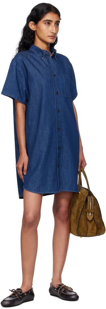 плаття A.P.C. A.P.C. Ary Denim Minidress Синій | COHAL-F35181, 3