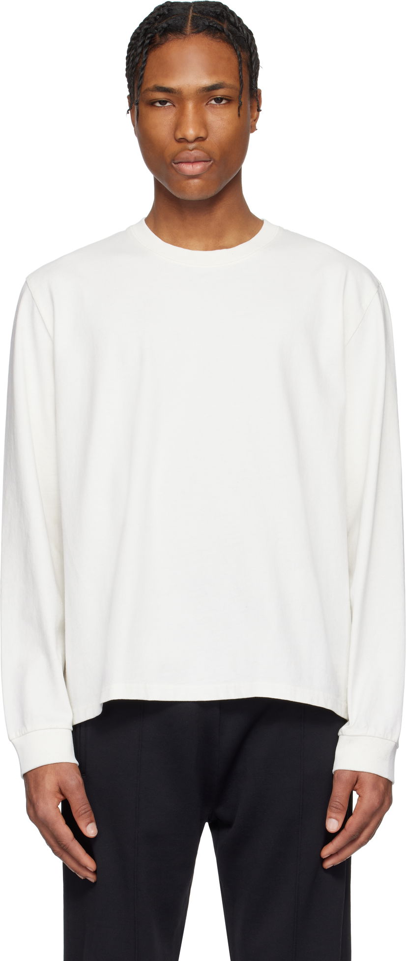 Cветр OUR LEGACY Our Legacy Tour Longsleeve T-Shirt білий | M2256TR