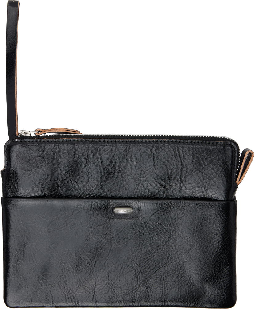 Поясна сумка OUR LEGACY Supporter Organizer Pouch чорний | A4248SOT