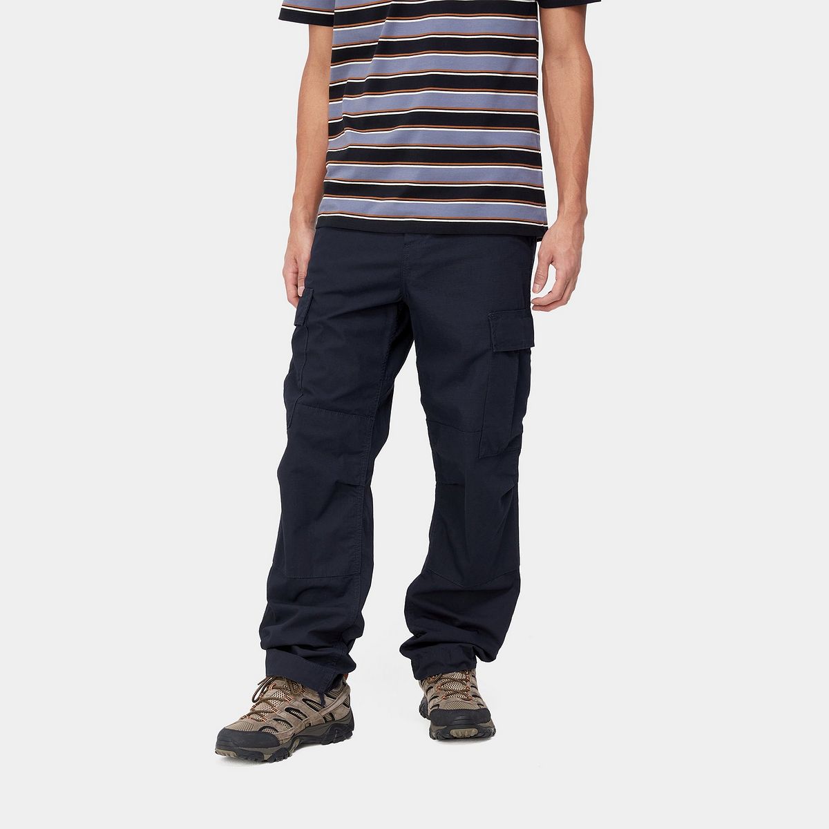 Штани карго Carhartt WIP Regular Cargo Pant темно-синій | I015875_1C_02, 1
