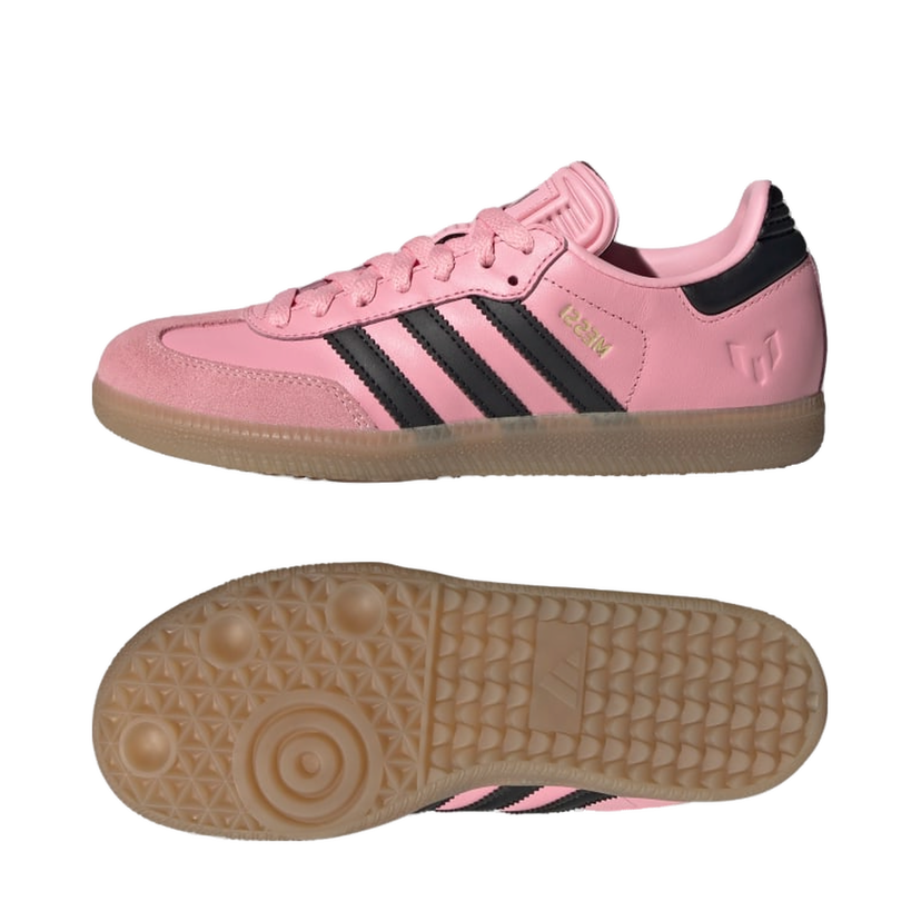 Кросівки та взуття adidas Originals Samba Messi Kids Рожевий | JR0424