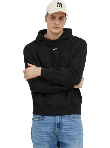 Світшоти BOSS Contrast Logo Hoodie чорний | 50486478