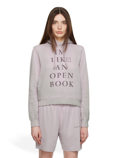 Світшоти Acne Studios I'm Like An Open Book Hoodie Сірий | CI0121-