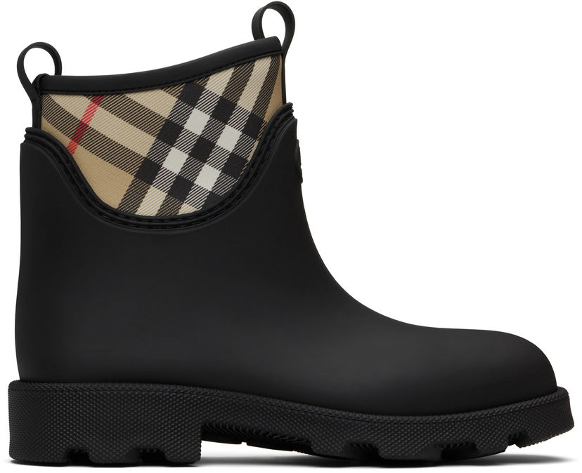 Кросівки та взуття Burberry Burberry Marsh Stamp Low Boots чорний | 8111695