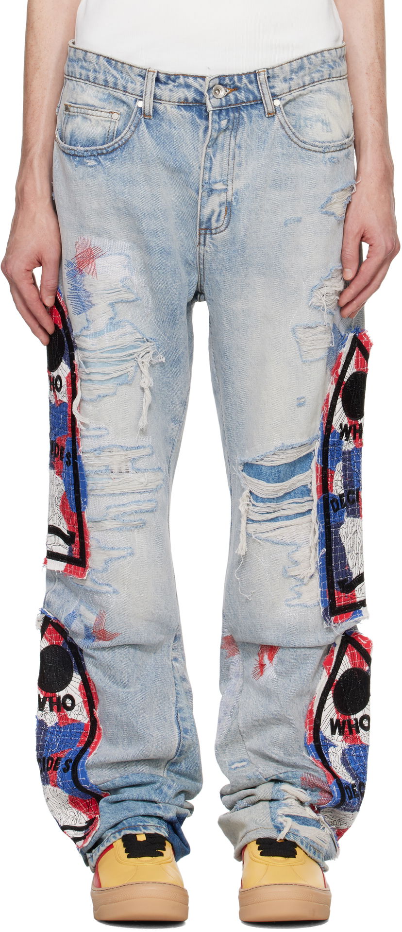 Джинси Who Decides War Glory Jeans Синій | 1120540030FW24