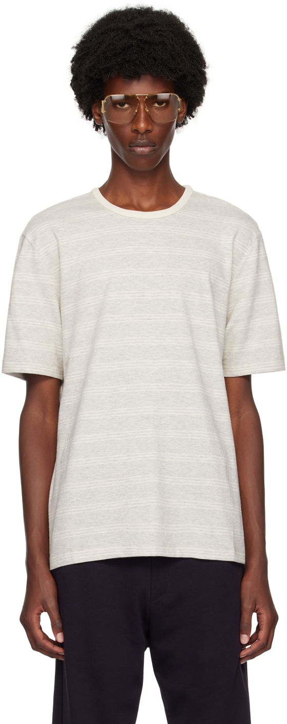 Футболка Paul Smith PS Paul Smith Striped T-Shirt Сірий | M2R-012Z-N22121-02