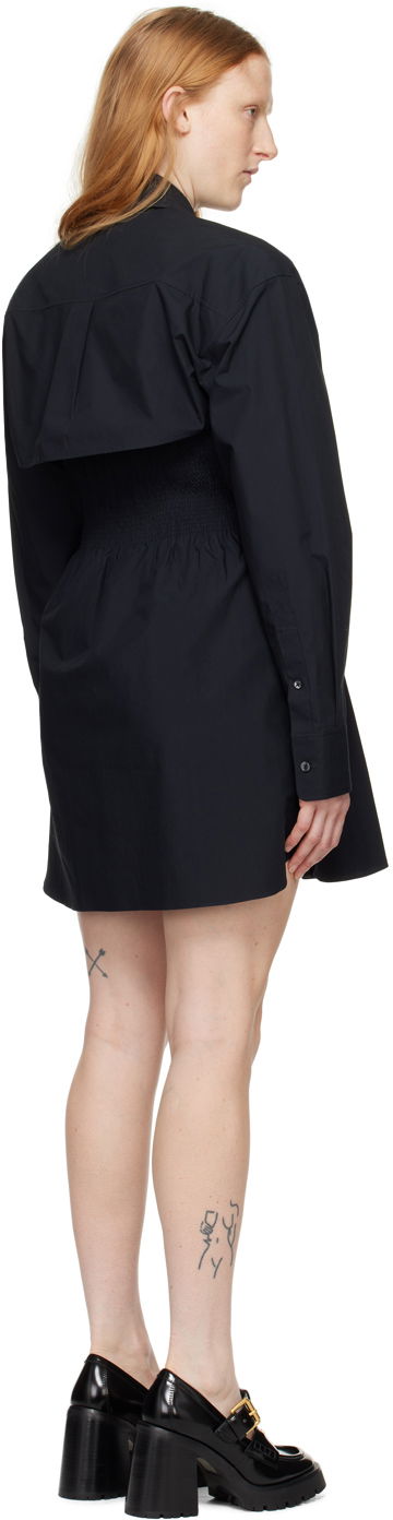 плаття Alexander Wang Smocked Minidress чорний | 4WC2246263, 2