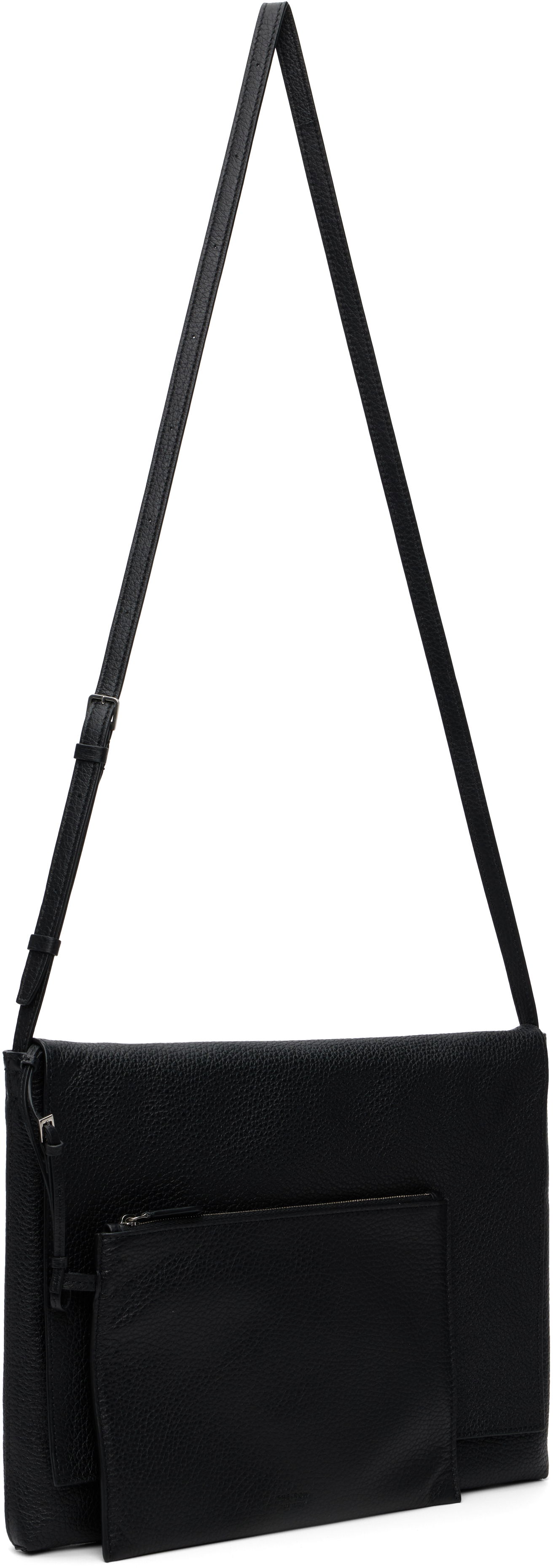 Сумка The Row The Row Nan Messenger Bag чорний | W1812-L611, 1
