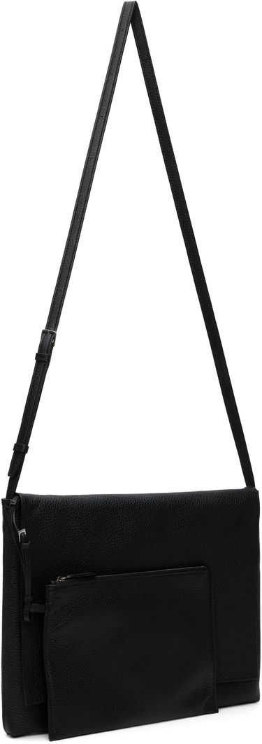Сумка The Row The Row Nan Messenger Bag чорний | W1812-L611, 1