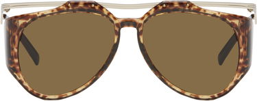 Сонцезахисні окуляри Saint Laurent Saint Laurent SL M137 Amelia Sunglasses Коричневий | SL M137 AMELIA-002, 0