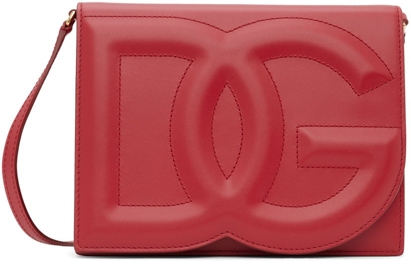 Сумка Dolce & Gabbana Red D&G Logo Crossbody Bag Червоний | BB7287 AW576