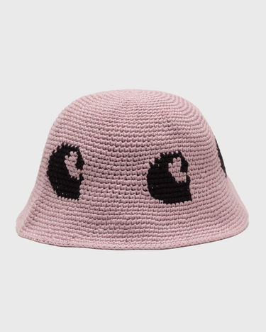 Капелюх Carhartt WIP Crocheted C-Logo Pattern Bucket Hat Рожевий | I034482-2WN.XX, 2
