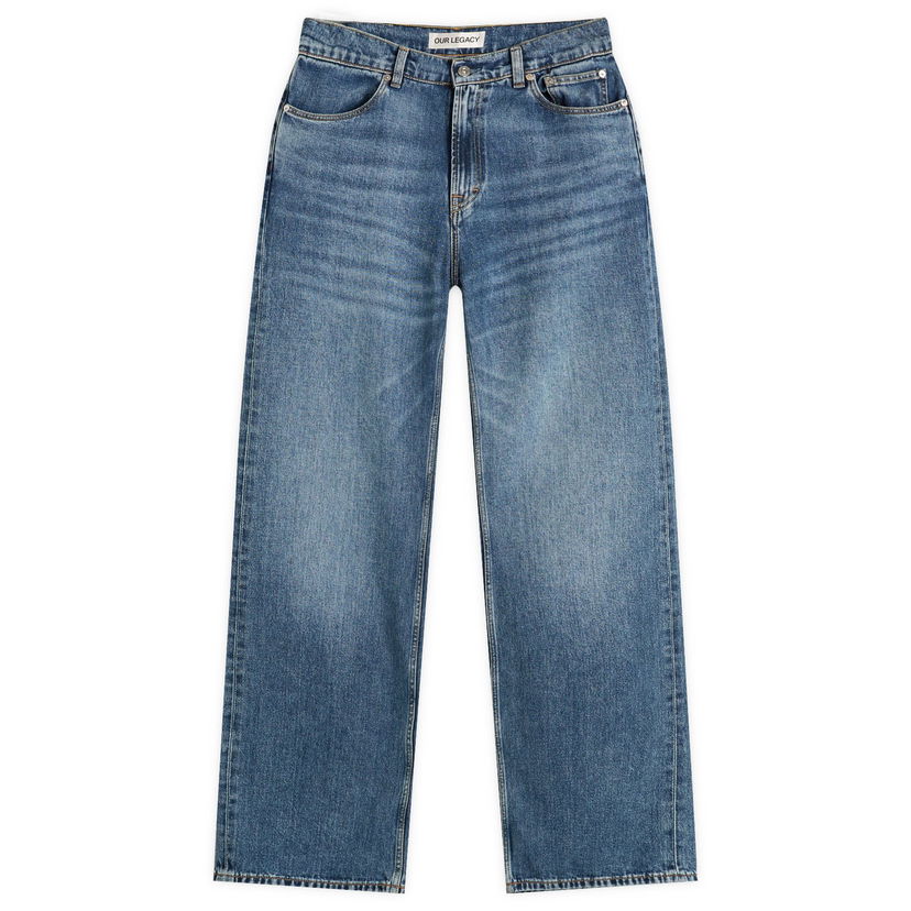 Джинси OUR LEGACY Our Legacy Carlson Jean Broken Twill, Size 28" Синій | M4255RR