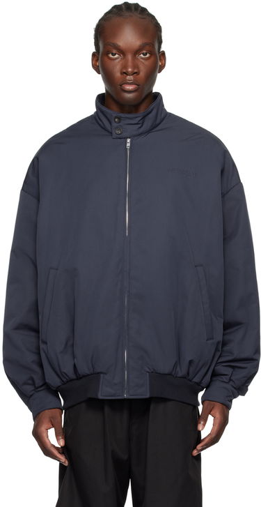Куртка бомбер We11done We11done Harrington  Jacket Синій | WD-JP2-24-061-M-NV, 0
