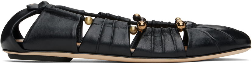 Догляд за взуттям CHLOÉ Chloé Luna Ballerina Flats чорний | CHC25S08JQL