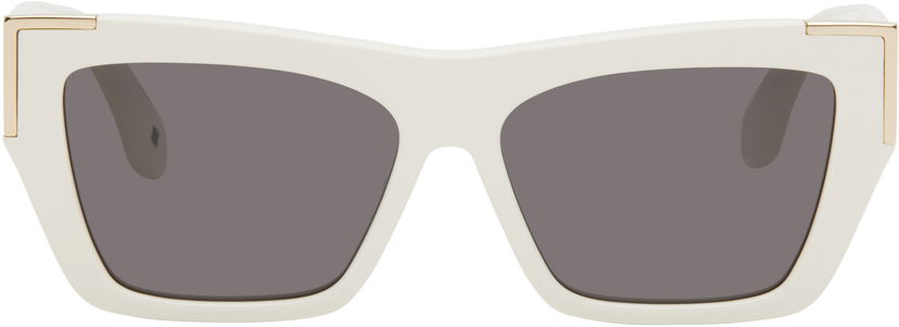Сонцезахисні окуляри Palm Angels Hollywood Sunglasses білий | PERI099F24PLA0010107