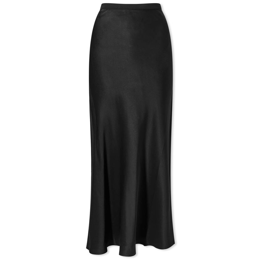 Спідниця Anine Bing Silk Skirt чорний | A-04-4001-000