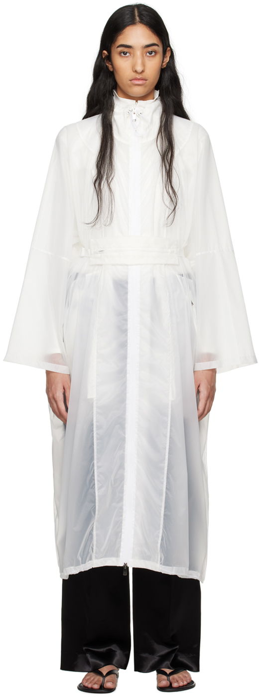 Пальто The Row White Silva Coat білий | 8153-W3079