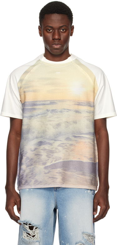 Футболка ADER ERROR Print T-Shirt бежевий | BN01SSTS0106YL, 0