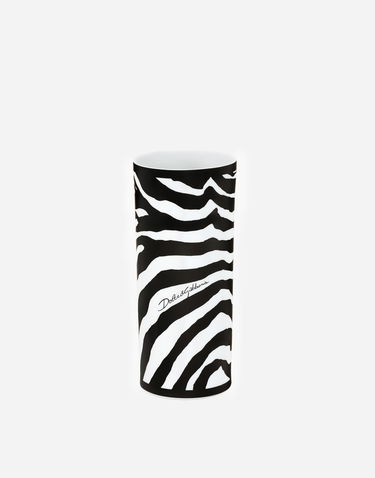 Домашній декор Dolce & Gabbana Dolce & Gabbana Cylindrical Porcelain Vase Onesize Різнокольоровий | TCC196TCAMXUZ003, 1