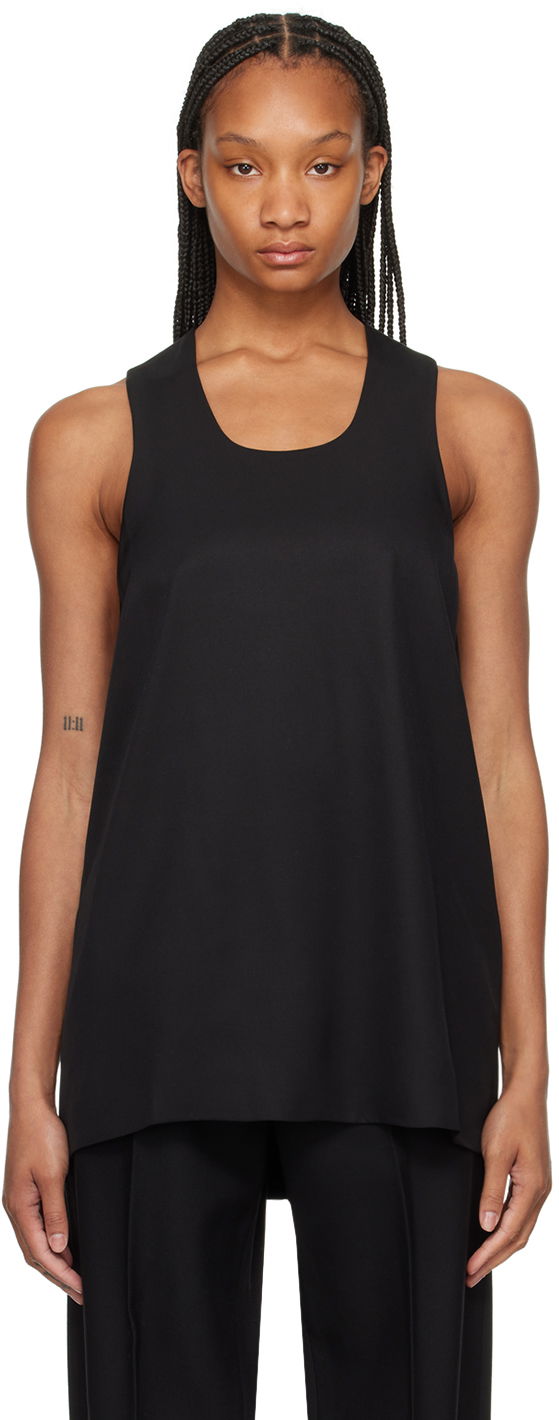 Безрукавка Fear of God Black Double Layer Tank Top чорний | FG850-405SIW