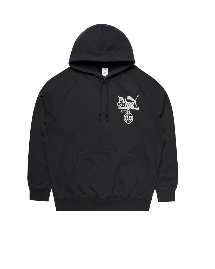 Світшоти Puma Lost Management Cities x Hoodie чорний | 626558-01