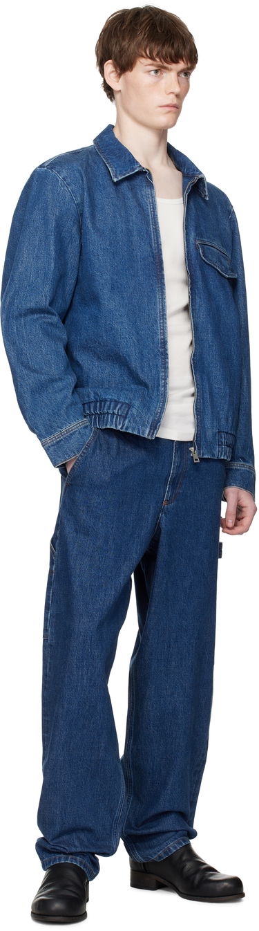 Куртка A.P.C. A.P.C. Fabrizio Zippé Denim Jacket Синій | COHJK-H32015, 3