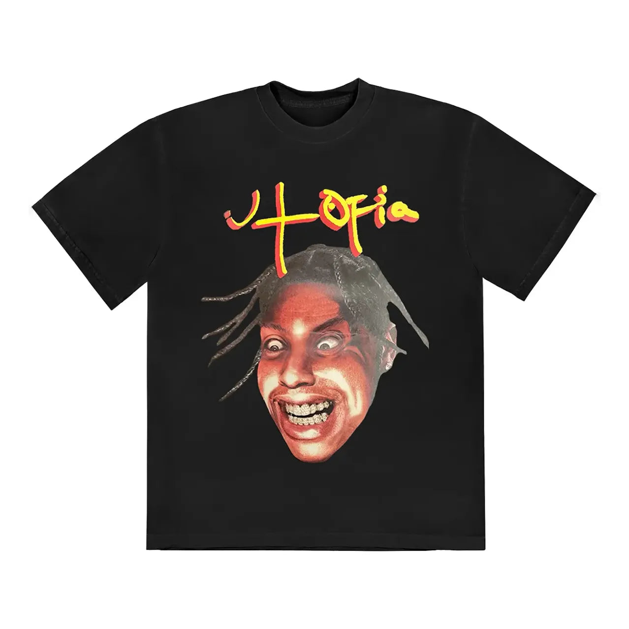 Футболка Cactus Jack by Travis Scott Travis Scott Utopia II T-Shirt чорний | TSUT-SS03, 0