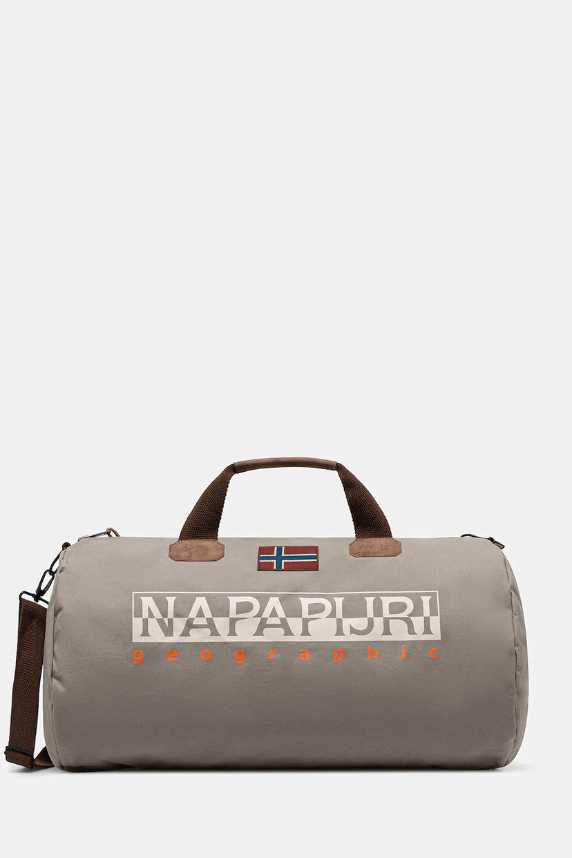 Дорожня сумка Napapijri Napapijri Bering 3 Duffel Bag Сірий | NP0A4GGMN1T1