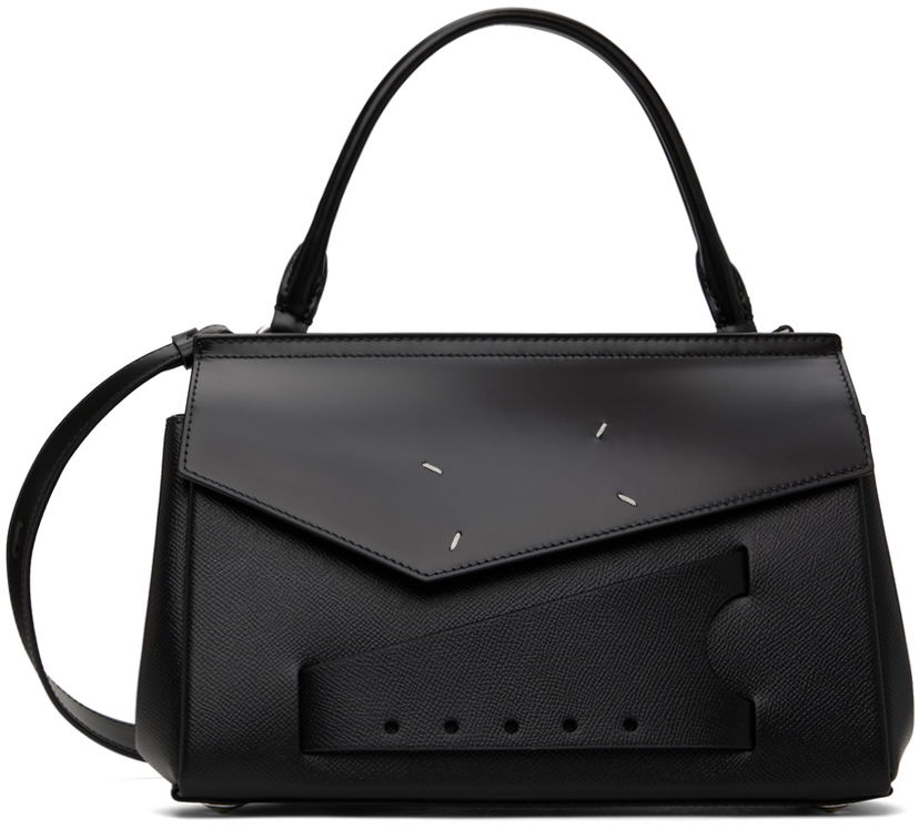 Сумочка Maison Margiela Maison Margiela Snatched Top Handle Small Bag чорний | SB2WD0001 P4745