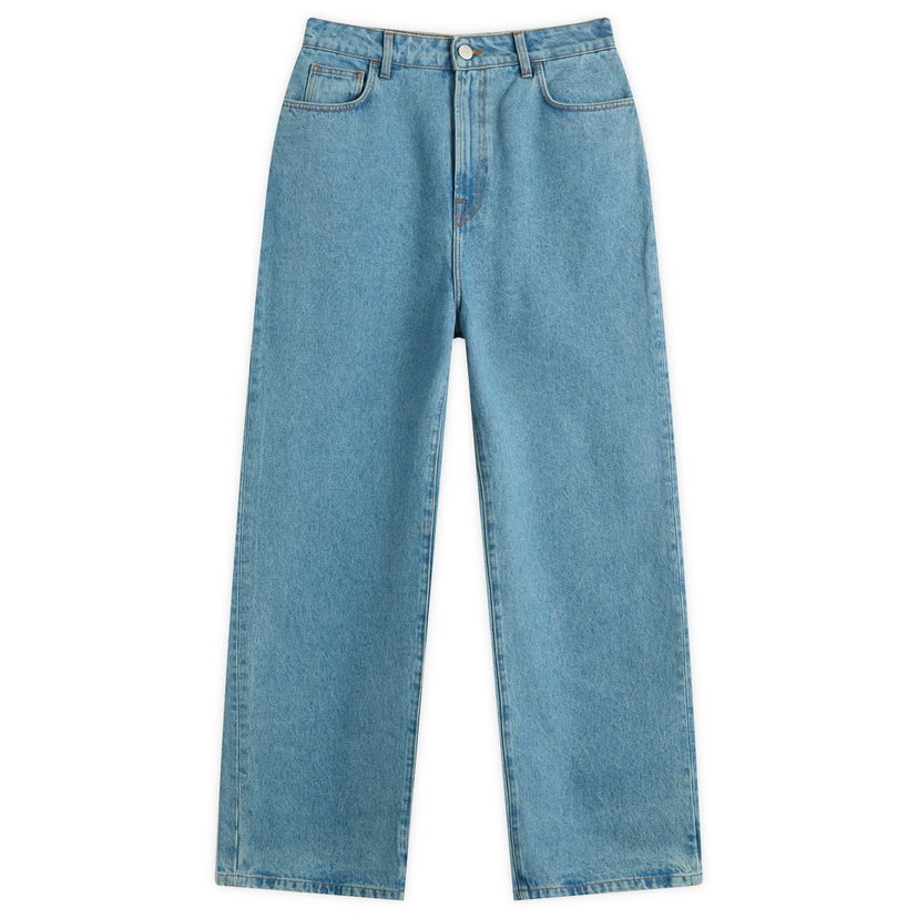 Джинси Róhe Baggy Fit Jeans Size 32 Синій | 415-31-170