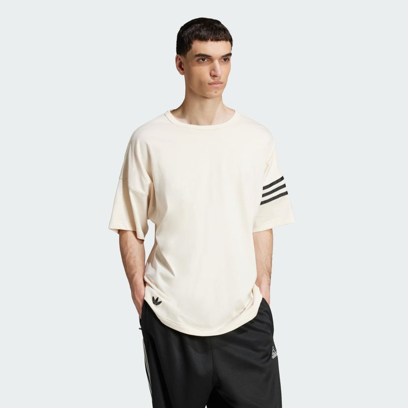 Футболка adidas Performance Neuclassics Short Sleeve T-Shirt бежевий | JC9933