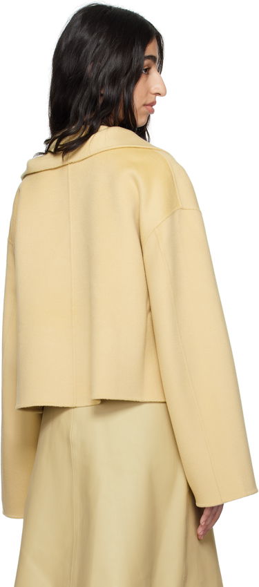 Куртка TOTEME TOTEME Signature Doublé Wool Jacket Жовтий | 252-WRO0203-FB0006, 2