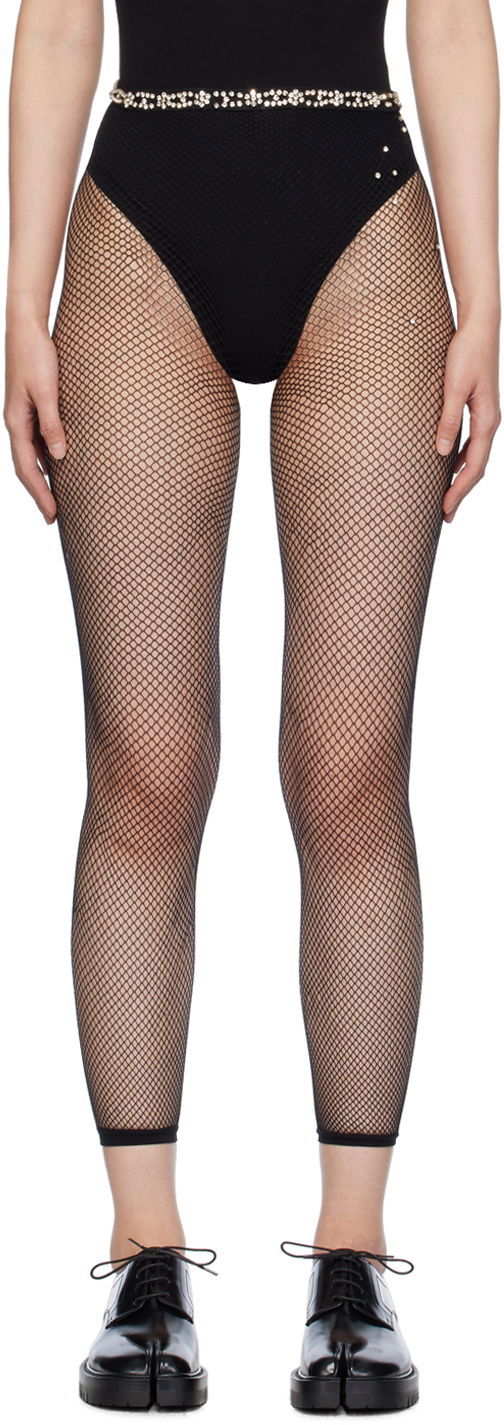 Шкарпетки Maison Margiela Net Tights чорний | S51TL0058 M20001