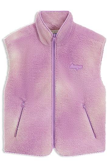 Жилет BOSS Cloud Print Teddy Vest Фіолетовий | 50541231
